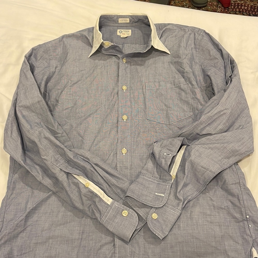 Jcrew two tone button up